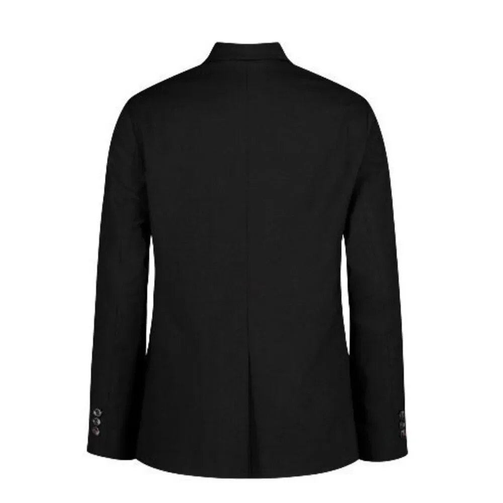 Tommy Hilfiger Youth Modern-Fit Stretch Sharkskin THFlex Suit Jacket Black 12